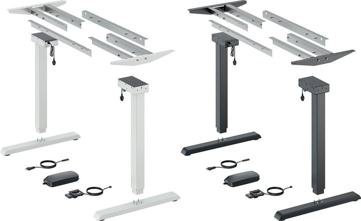 Actual product image Hettich Steelforce Pro 300 slim 690-1180 mm schwarz