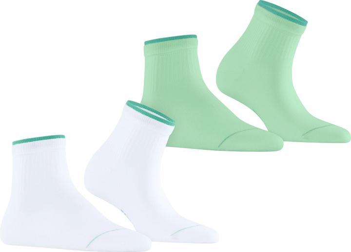 Produktbild Esprit Double High Cuff 2-Pack Baumwollsneakersocken (2er Pack, 35 - 38)