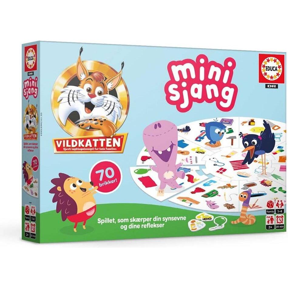 Educa Vildkatten - Minisjang Børste (78-20167)