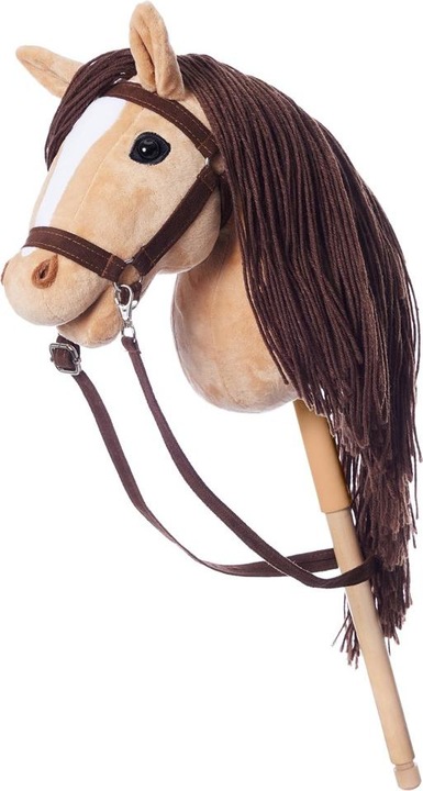 Actual product image No Name HOPPIHORSE A3 hobbyhorse beige