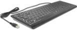 Actual product image Delock USB Tastatur kabelgebunden 1,5 m schwarz mit XXL Buch (DE, Cable)