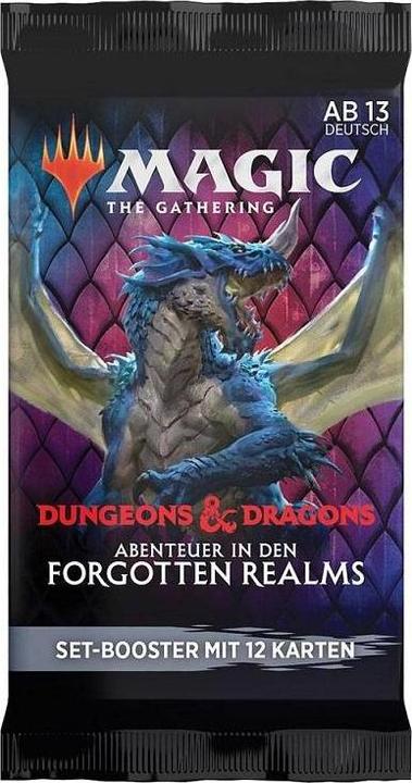Immagine prodotto Wizards of the Coast D&D Abenteuer in den Forgotten Realms Set-Booster (Erweiterung) (Tedesco)