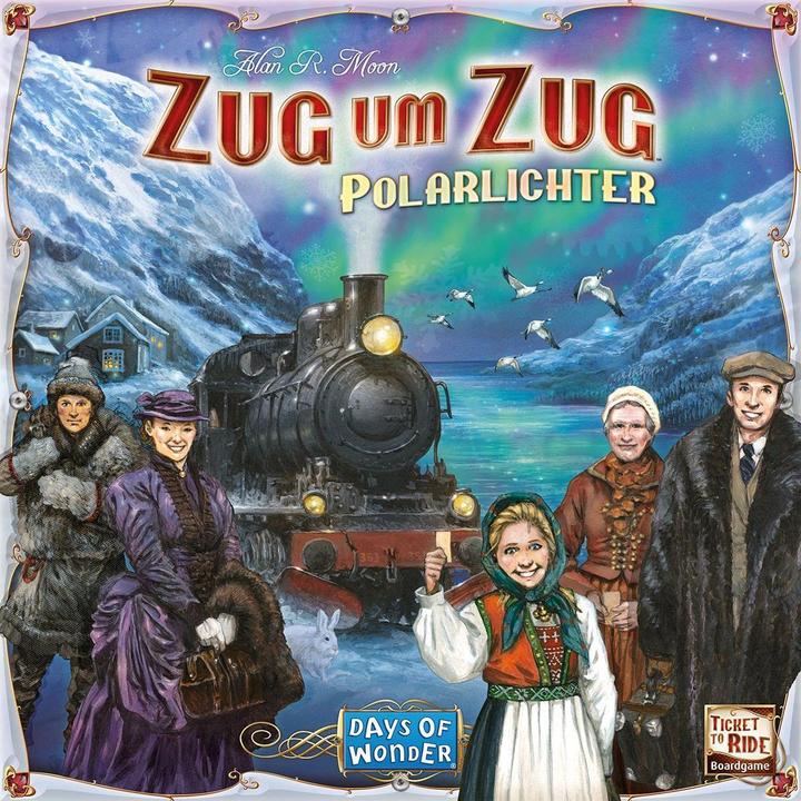 Produktbild Days of Wonder Zug um Zug Polarlichter (Deutsch, 2 - 5 Spieler)