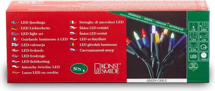 Productafbeelding Konstsmide 6303-500 Mini sprookjeslampjes (8.85 m)