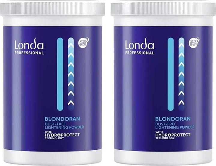 Actual product image Londa Blondoran Powder Blonding Powder Duopack 2x 500 g (Blonde)