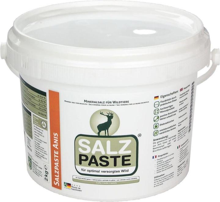 Eurohunt Pâte de sel seau de 2 kg