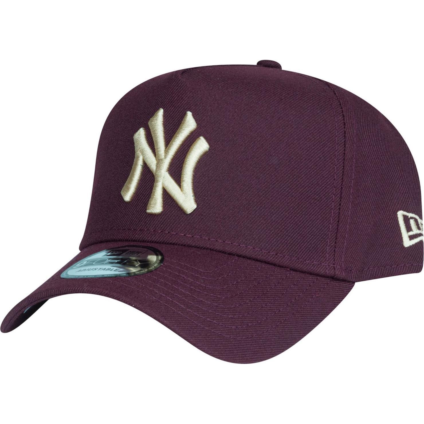 New Era, Herren, Cap, 9Forty A-Frame Trucker Cap New York Yankees maroon, Rot