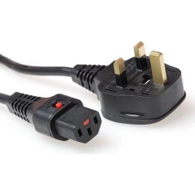 Thumbnail - Iec Lock 230V connection cable UK male - C13 lockable 2.00 m (2 m), Stromkabel