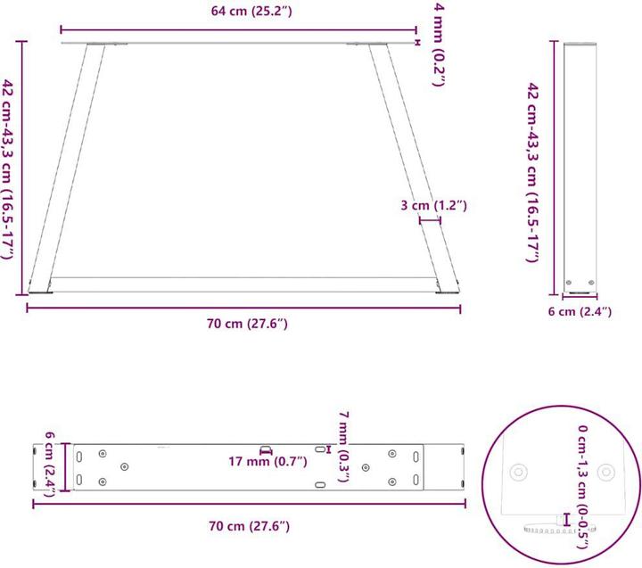 Produktbild vidaXL Mariposa