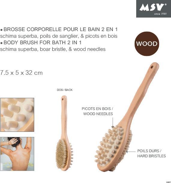 Produktbild MSV Körperbürste