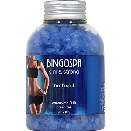 BingoSpa, Badezusatz, Slim & Strong Anti-Aging Badesalz mit Q10 für die Hautbefeuchtung (Badesalz)