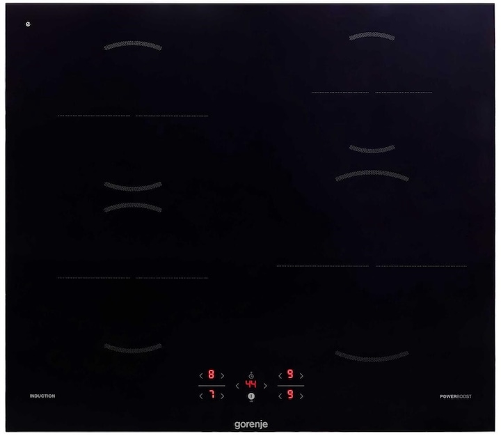 Gorenje GI6401BSC Hob, Induction, 59.5 cm, 4 cooking zones, Black