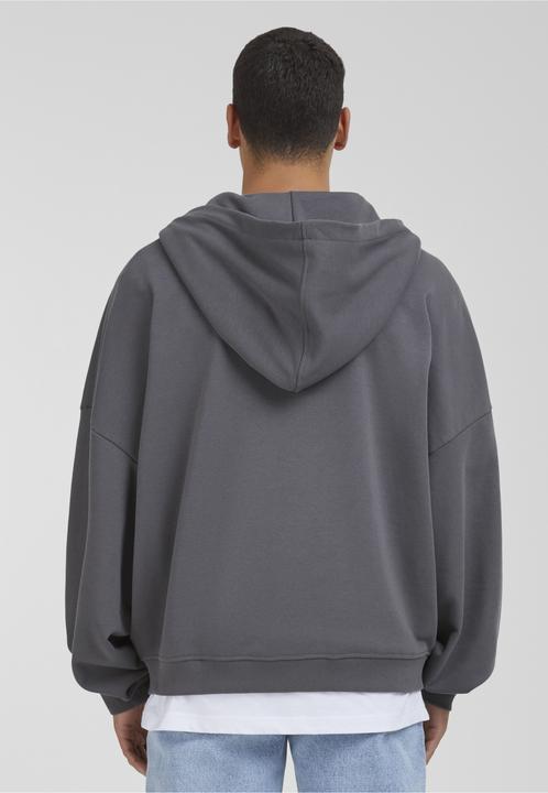 Actual product image Urban Classics Organic 90's Zip Hoody - 17018 (4XL)