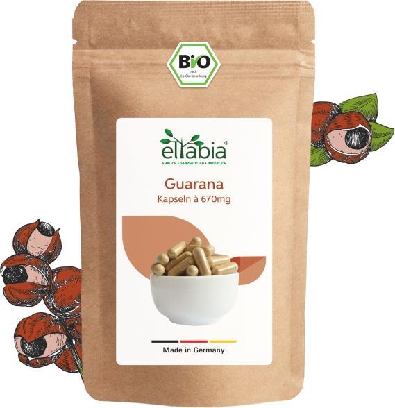 Produktbild Eltabia Bio Guarana Kapseln 200 (1 Stück, Kapseln)