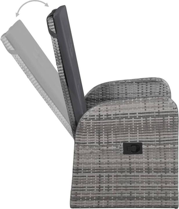 Produktbild vidaXL Garten Essgruppe (200 x 100 x 74 cm)