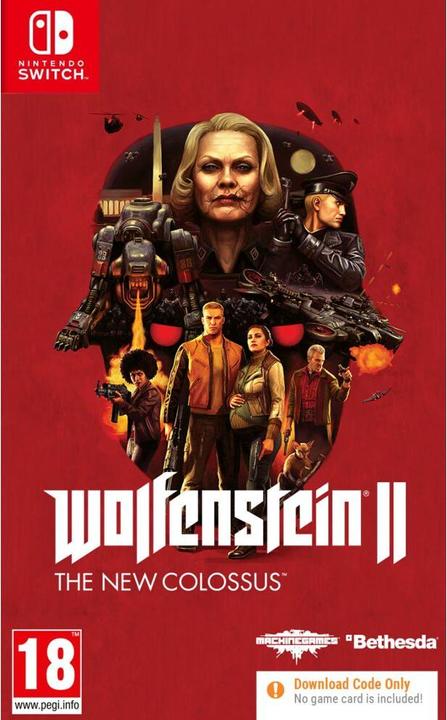 Produktbild Bethesda Wolfenstein 2 The New Colossus (Switch, Switch OLED, Switch Lite)