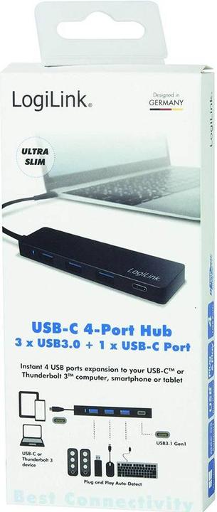 Image du produit LogiLink UA0311 (USB-C, 4 ports)