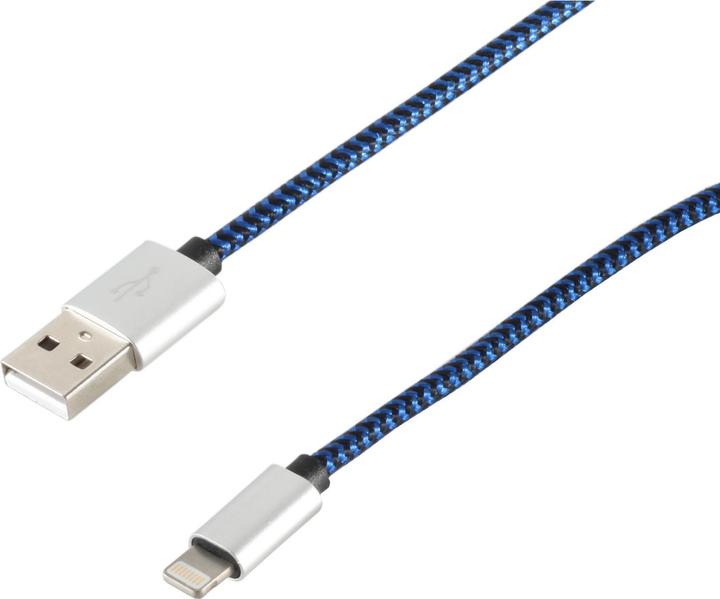 Image du produit S-Conn USB A – Lightning (2 m, USB 2.0)