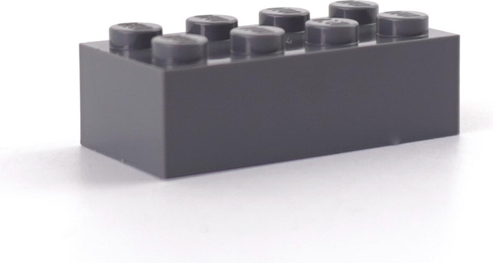 Produktbild LEGO 2x4 Steine Dunkelgrau - 50 Stück - Dark bluish grey bricks 3001 (3001, LEGO Zubehör)