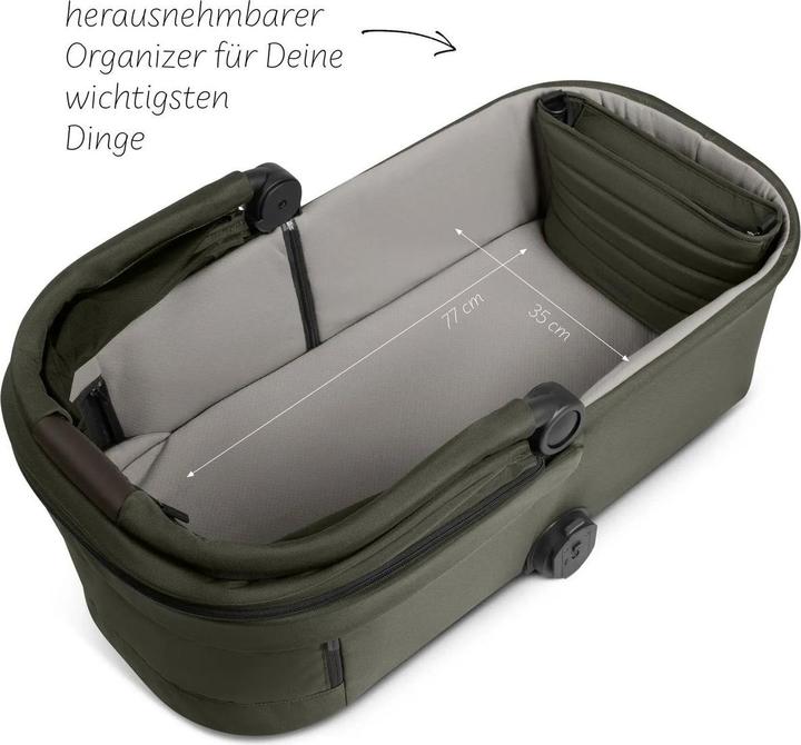 Actual product image ABC Design City Life Carrycot, Avocado