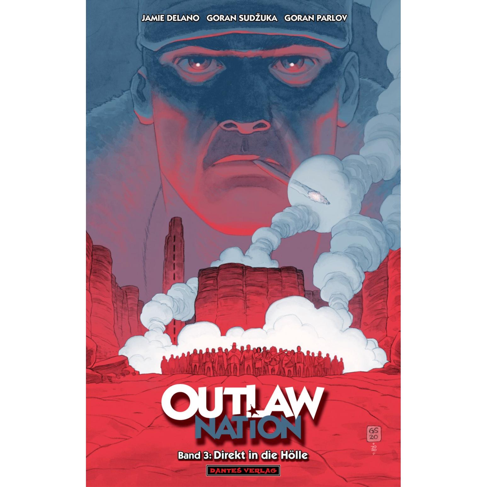 Outlaw Nation 3, Fachbücher von Goran Sudzuka, Jamie Delano