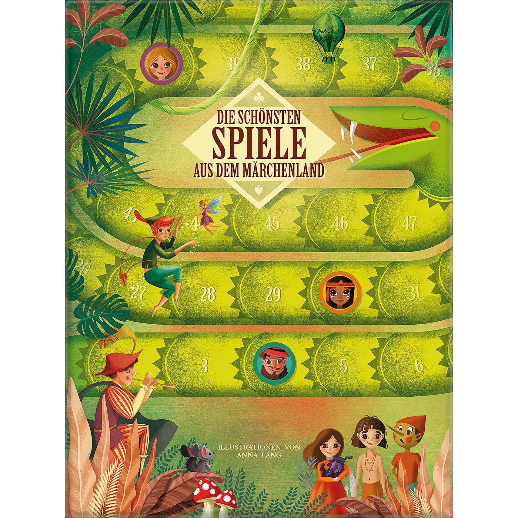 Die schönsten Spiele aus dem Märchenland, Kinderbücher von Anna Lang