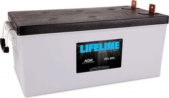 Actual product image Lifeline GPL-8DL (12 V, 255 Ah)