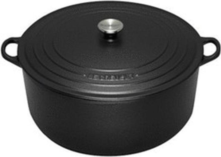 Immagine prodotto Le Creuset Creuset Braadpan Signature Mat Zwart - 34 cm / 12 litri (34 cm, Pirofila + casseruola, Ghisa)