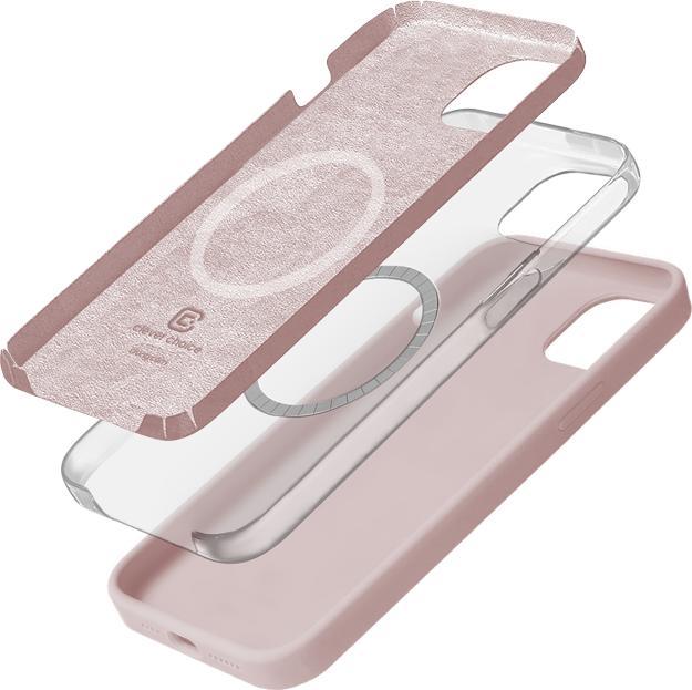 Image du produit Crong Color Cover Magnetic - Étui pour iPhone 15 MagSafe (rose sable) (Apple iPhone 15)