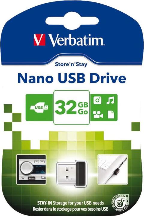 Produktbild Verbatim Nano (32 GB, USB-A)