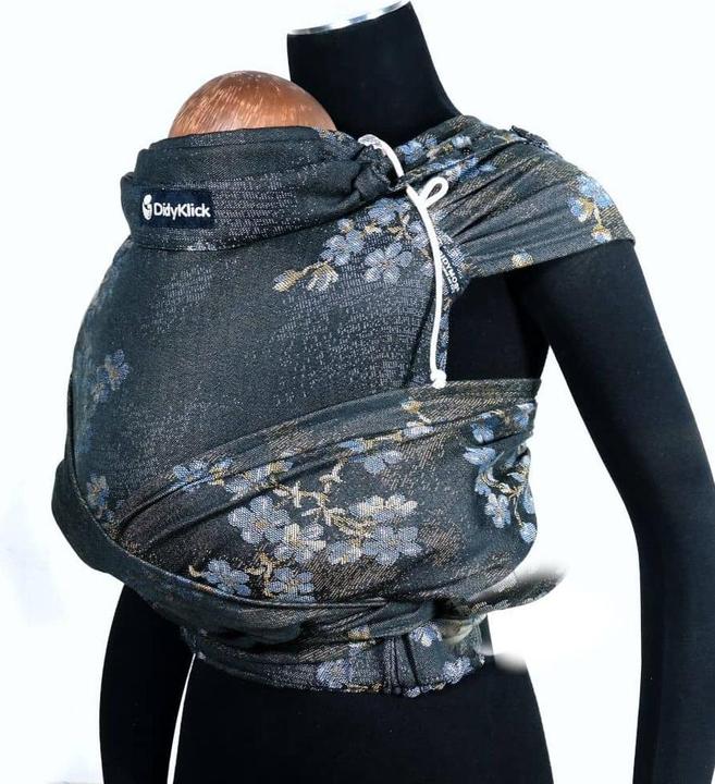 Productafbeelding Didymos DidyKlick 4u Blauwe Bloem