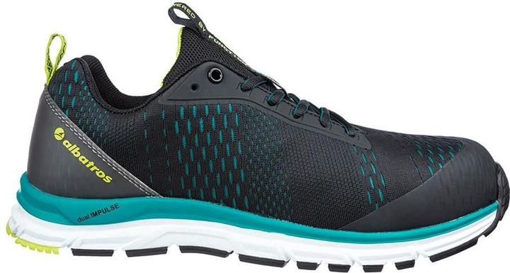Produktbild Albatros AER55 Impulse black blue low Sicherheitshalbschuh S1P (S1P, 41)