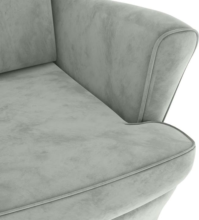 Produktbild vidaXL Sessel mit Hocker