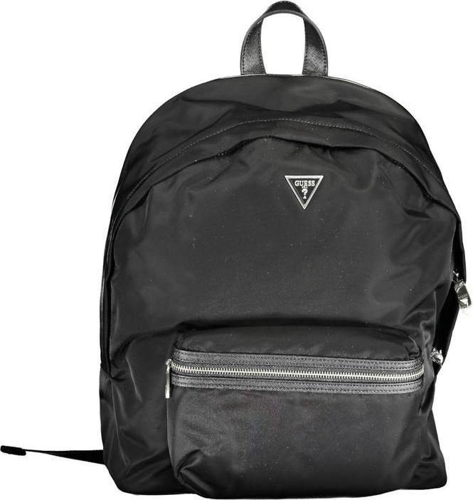 Actual product image Guess Jeans Nero Nylon Men Backpack