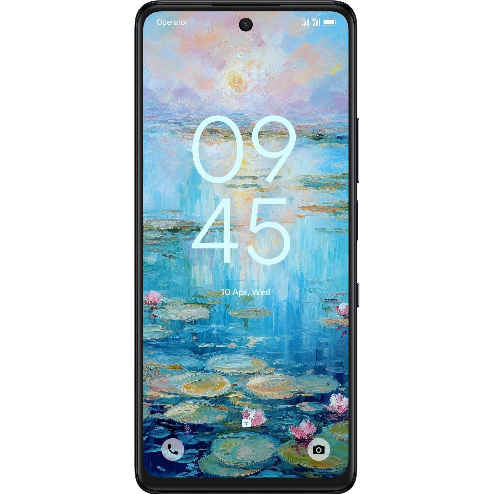 TCL 50 NxtPaper (256 GB, Moon Gray, 6.78", SIM + eSIM, 108 Mpx, 5G), Smartphone, Grau