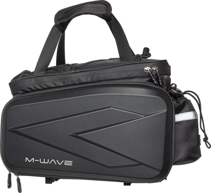 Actual product image M-Wave Gepäckträgertasche Alkmaar One-Snap (30 l)