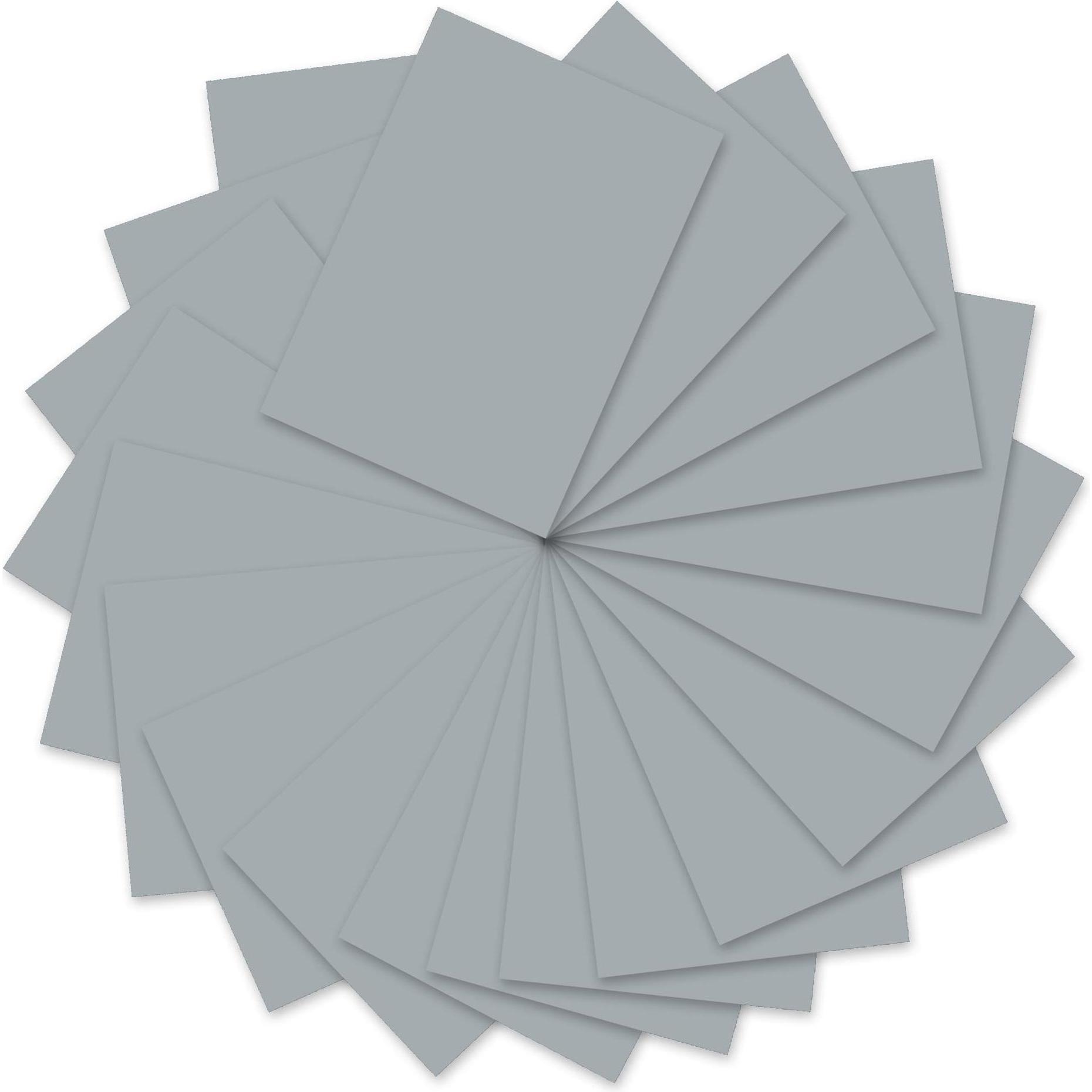 Ursus, Kopierpapier, Tonzeichenpapier A4, 130 g/m², 100 Blatt, Taubengrau (130 g/m², A4)