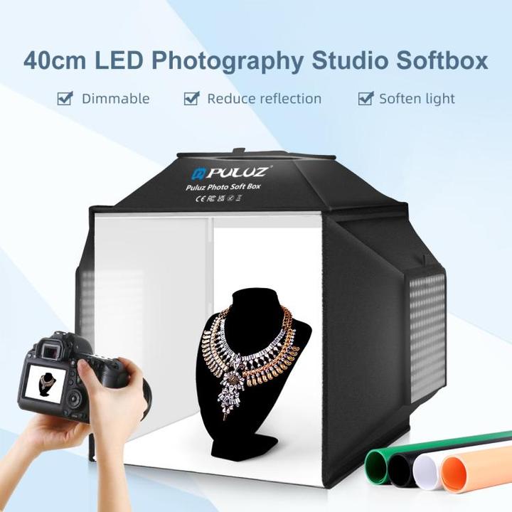 Image du produit Puluz Folding Studio Shooting Tent Soft Box (Boîtier d'enregistrement)