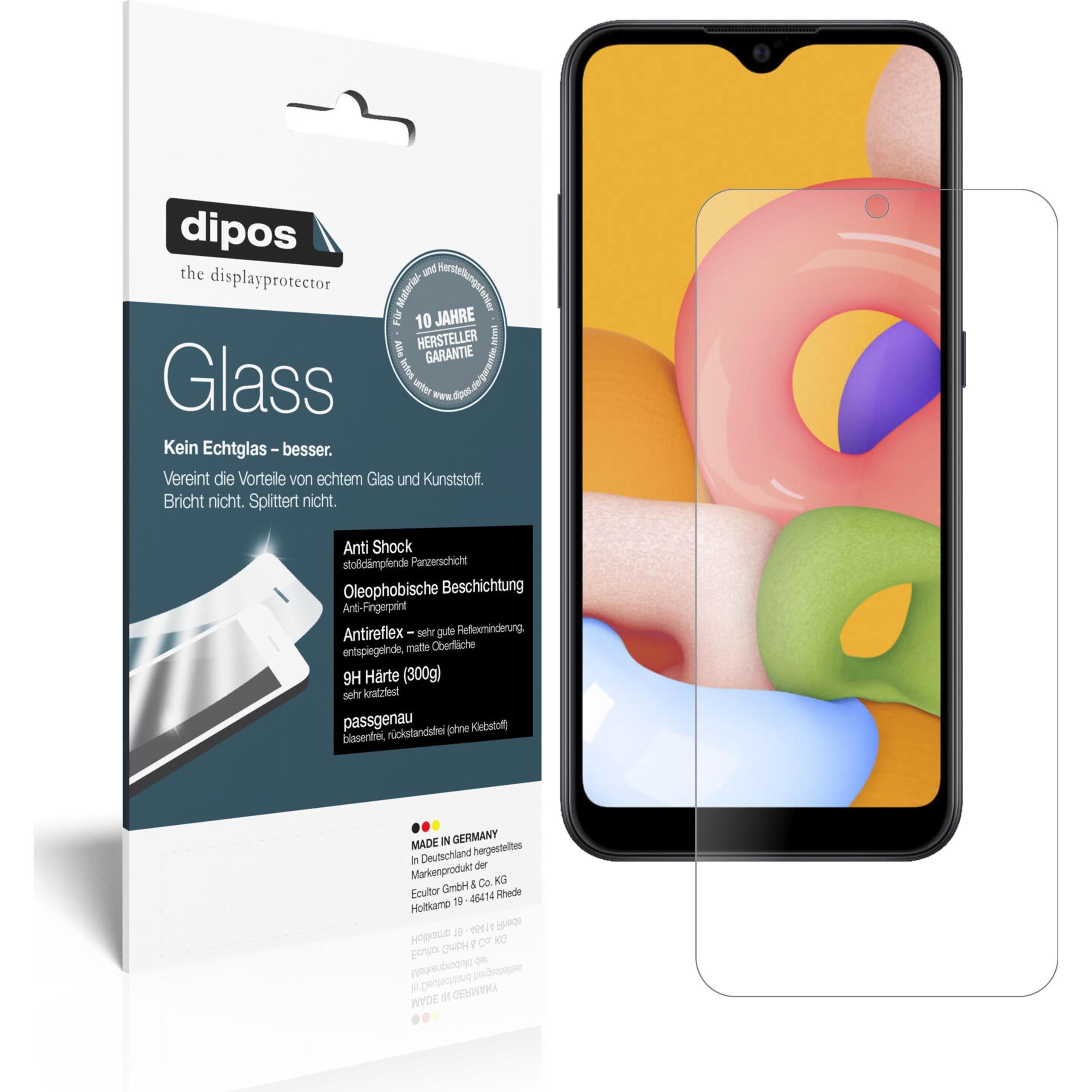 Thumbnail - Dipos Displayschutz Anti-Shock (1 Stück, Samsung Galaxy A01), Smartphone Schutzfolie, Transparent