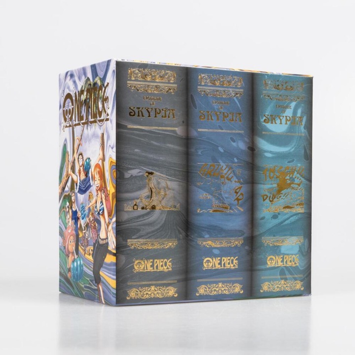 Produktbild One Piece Sammelschuber 3: Skypia (inklusive Band 24–32) (Deutsch, Eiichiro Oda, 2023)