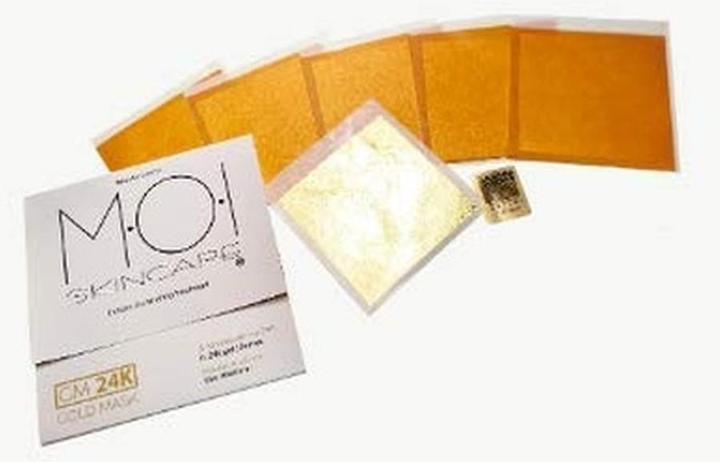 Immagine prodotto MOI Maschera d'oro Gm24k Segreti di Bellezza Illuminante con oro puro