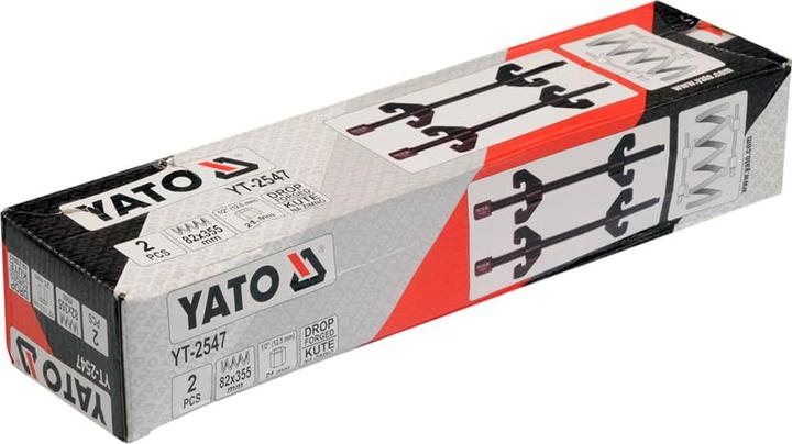Actual product image Yato COAL SPRING COMPRESSOR 82x370MM 2PCS
