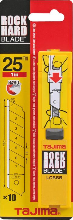 Actual product image Tajima Replacement blade LCB-65 CD (Replacement blade)
