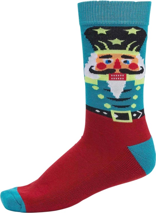 Produktbild Urban Classics Christmas Nutcracker Socks 3-Pack (3er Pack, 39 - 42)