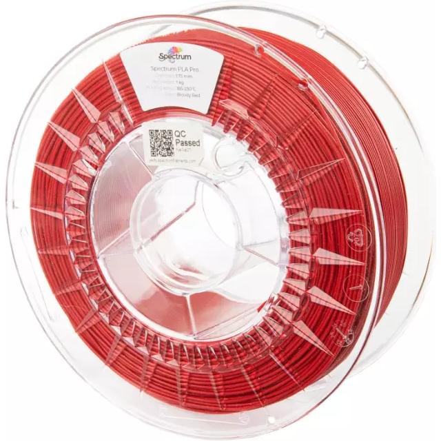 Spectrum Filament (PLA, 1.75 mm, 1000 g, Rot), 3D Filament, Rot