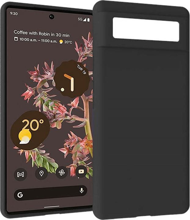 mobileup Silikon Case Google Pixel 6 - Black (Google Pixel 6)