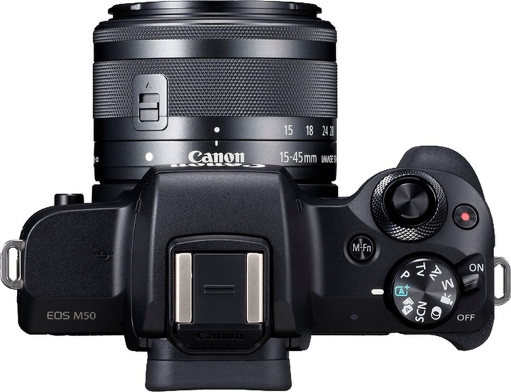 Produktbild Canon EOS M50 Kit - Import (15 - 45 mm, 24.10 Mpx, APS-C / DX)