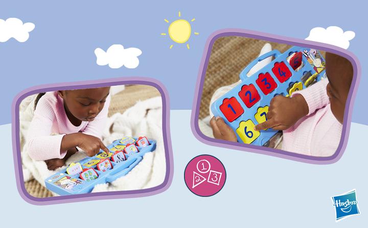 Produktbild Hasbro Spielzeug Peppas Zahlenspass-Bus, Zählen von 1 bis 10, Kinderspielzeug