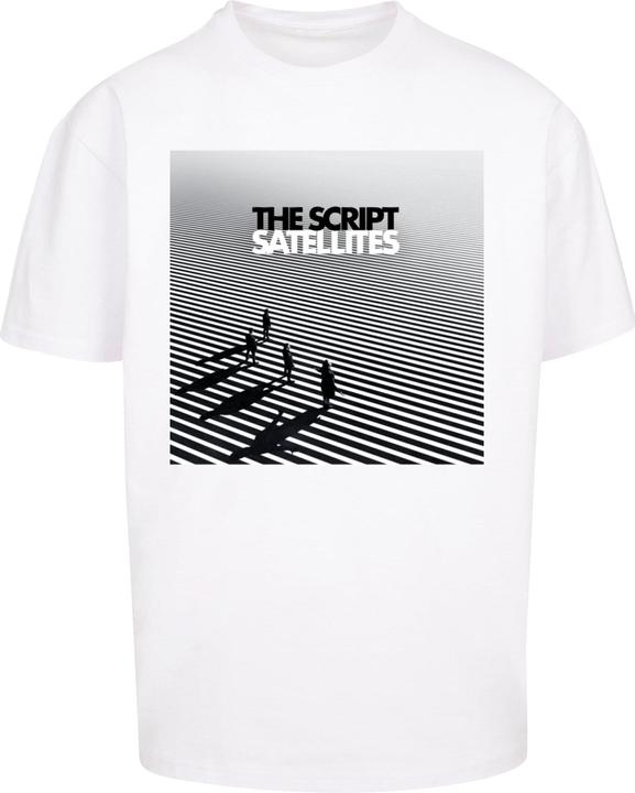 Produktbild Merchcode The Script - Satellites Album Cover Heavy Oversize Tee - 172019 (5XL)