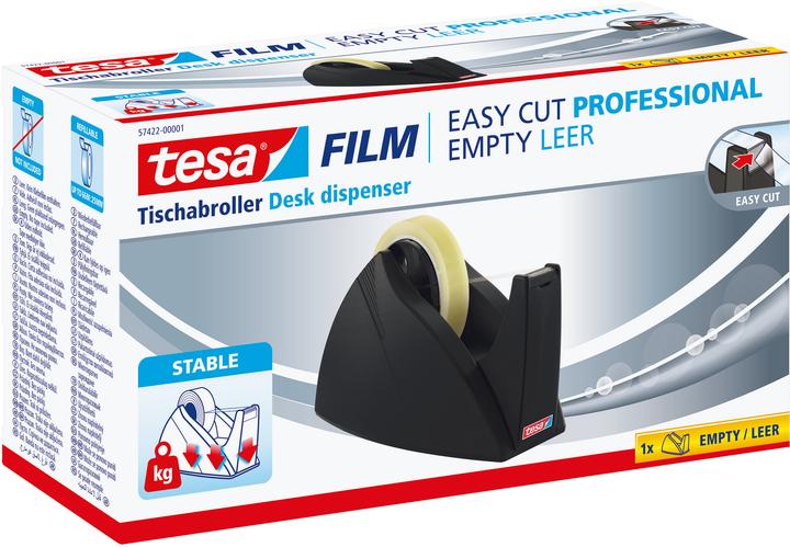 Produktbild tesa EASY CUT PROFESSIONAL Standfester Tischabroller für grosse tesafilm Rollen
